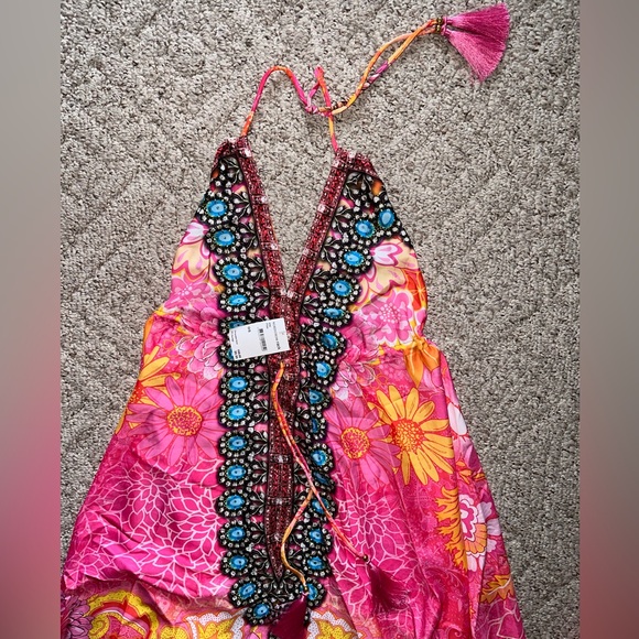 Ranee’s Bright Halter Dress One Size NWT - Picture 3 of 9